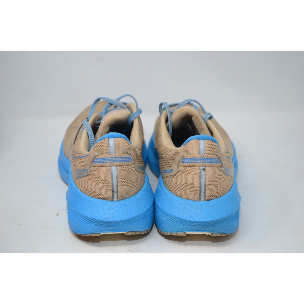 Saucony Triumph 20 Shoes Womens Size 8 Desert Aqua Road Running Support Trainer - Picture 6 of 12